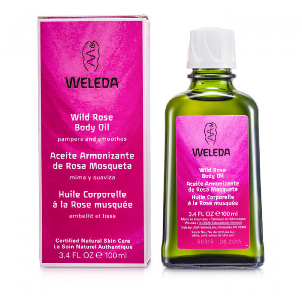 Huile Corporelle à La Rose Musquée - Weleda Återfuktande Och Närande 100 Ml