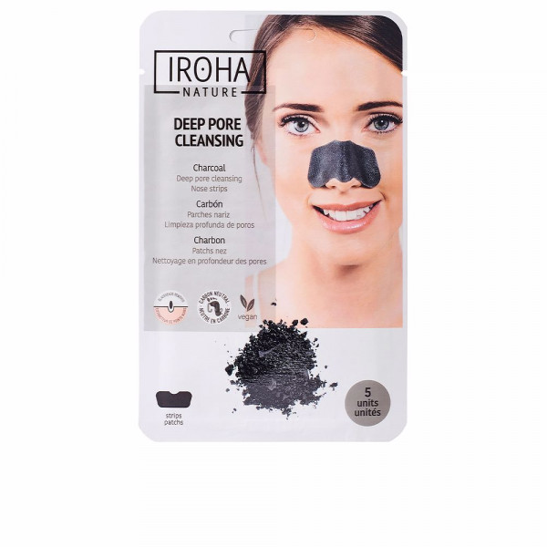 Patchs Purifiants Détox-charbon - Iroha Mask 1 Pcs