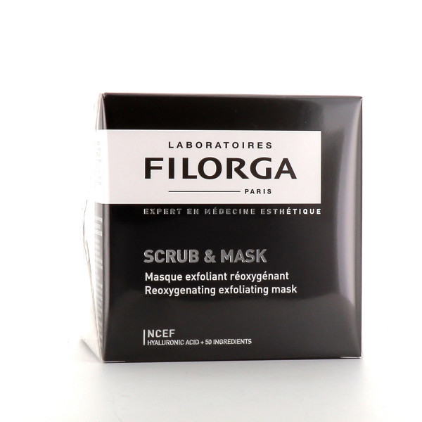 Scrub & Mask Masque Exfoliant Réoxygénant - Laboratoires Filorga Masker 55 Ml