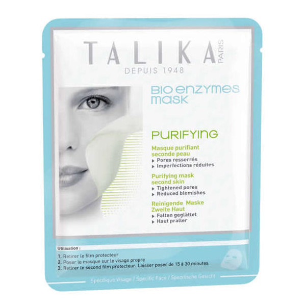 Talika - Bio Enzymes Masque Purifiant Seconde Peau 20g Maschera