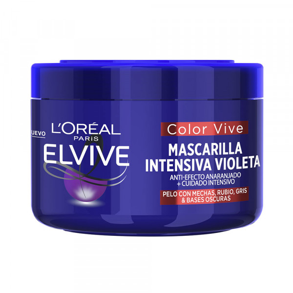 Elvive Color Vive Mascarilla Intensiva Violeta - L'Oréal Haarmasker 250 Ml