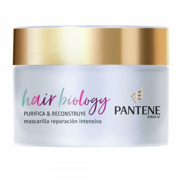 Hair Biology Purifica & Reconstruye - Pantène Hårmask 160 Ml