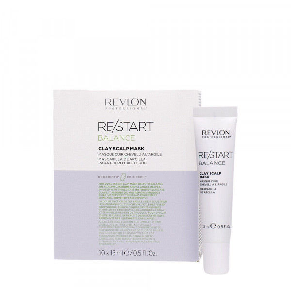 Revlon - Re/Start Balance Masque Cuir Chevelu à L'argile 150ml Maschera Per Capelli
