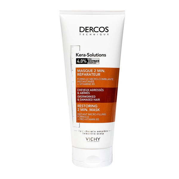 Dercos Kera-solutions Masque 2 Min Réparateur - Vichy Haarmasker 200 Ml