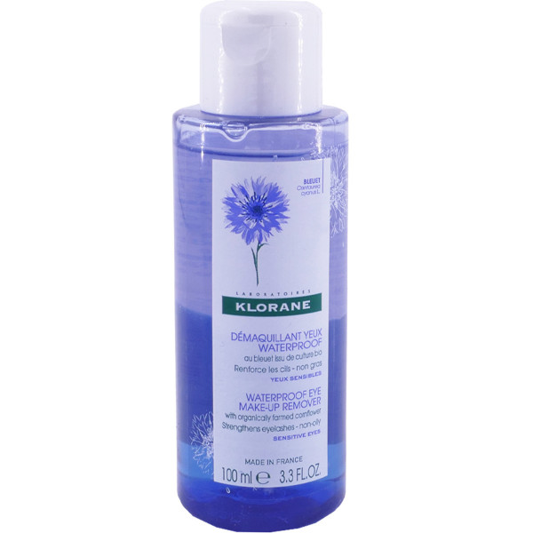 Démaquillant Yeux Waterproof - Klorane Cleanser - Make-up Remover 100 Ml