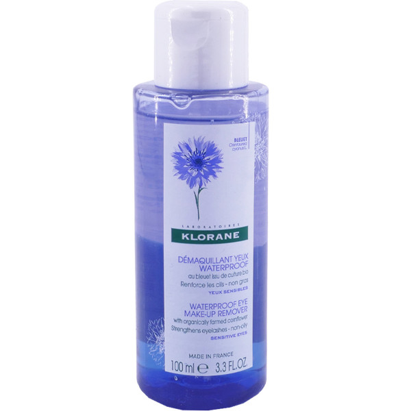 Démaquillant Yeux Waterproof - Klorane Rengöringsmedel - Make-up Remover 100 Ml