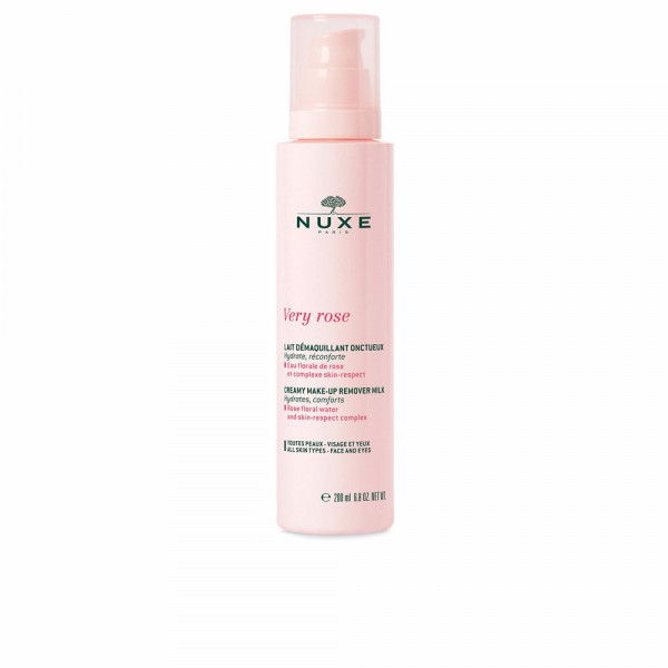 Very Rose Lait Démaquillant Onctueux - Nuxe Rensemiddel - Make-up Fjerner 200 Ml