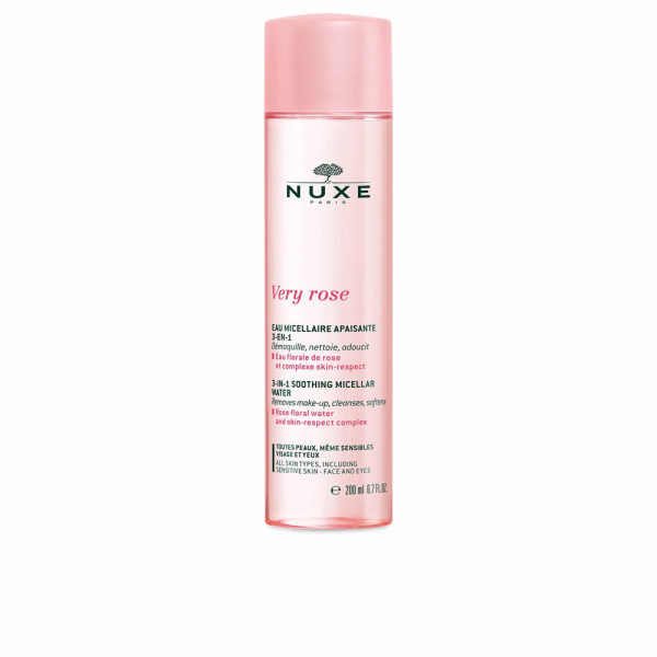 Very Rose Eau Micellaire Apaisante 3-en-1 - Nuxe Rensemiddel - Make-up Fjerner 400 Ml