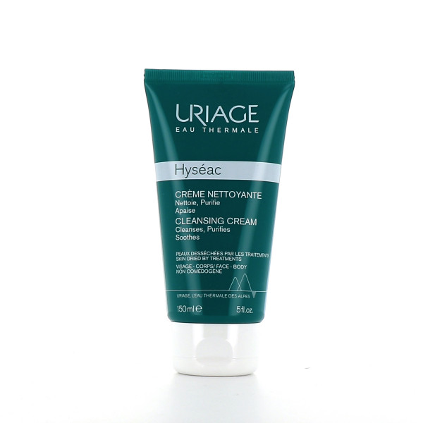 Hyséac Crème Nettoyante - Uriage Rengöringsmedel - Make-up Remover 150 Ml