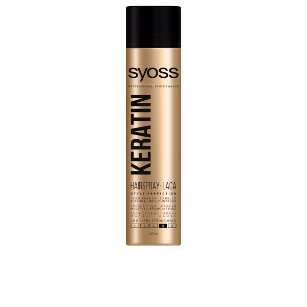 Keratin Hairspray - Syoss Produkty Do Stylizacji Włosów 400 Ml
