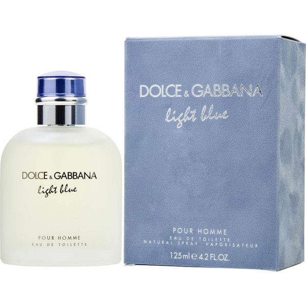 Dolce & Gabbana - Light Blue Pour Homme : Eau De Toilette Spray 4.2 Oz / 125 Ml