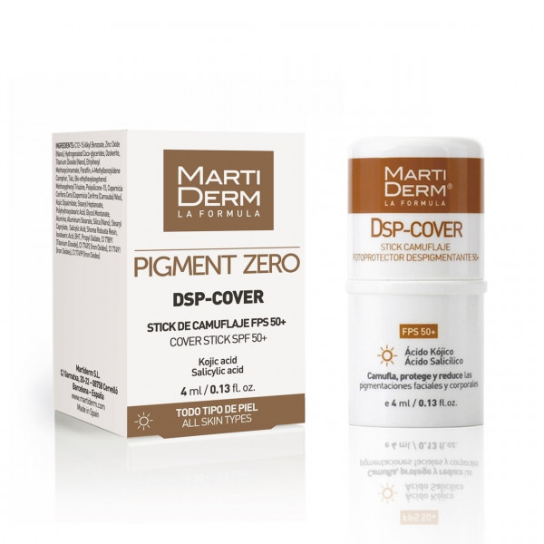 Pigment Zero Dsp-cover Stick - Martiderm Sonnenschutz 4 Ml