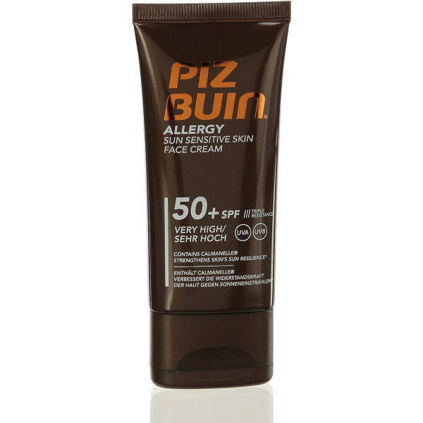 Allergy Sun Sensitive Skin Face Cream - Piz Buin Skydd Mot Solen 50 Ml