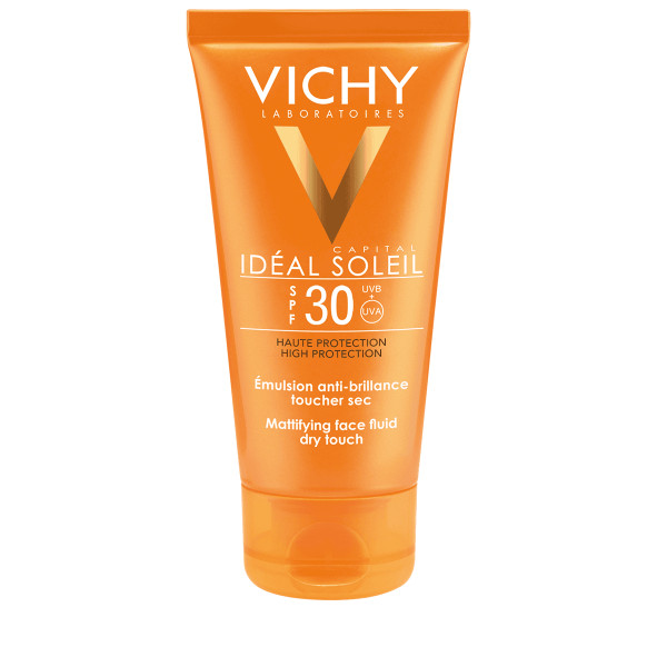 Capital Idéal Soleil Émulsion Anti-brillance Toucher Sec - Vichy Ochrona Przeciwsłoneczna 50 Ml
