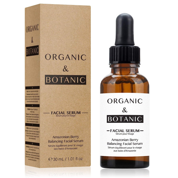 Amazonian Berry Balancing Facial Serum - Organic & Botanic Serum En Booster 30 Ml