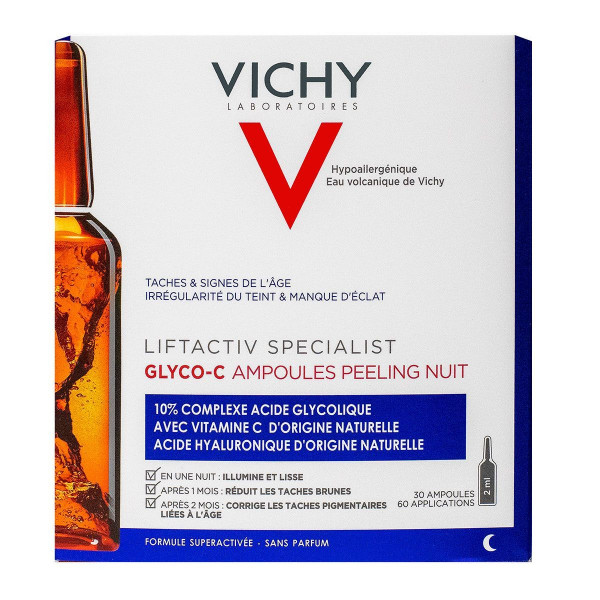 Liftactiv Specialist Glyco-C Ampoules Peeling Nuit - Vichy Serum Og Booster 54 Ml