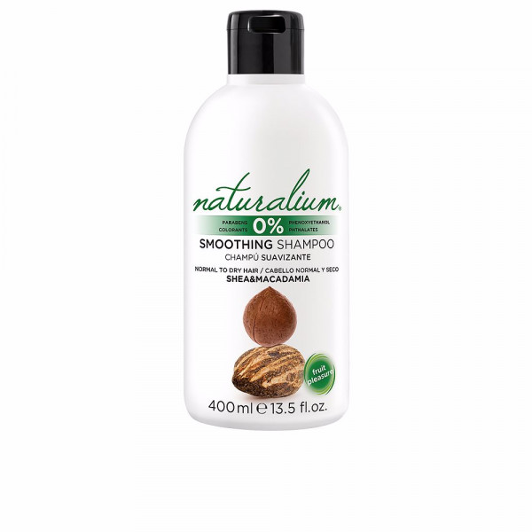 Smoothing Shampoo Shea & Macadamia - Naturalium Schampo 400 Ml
