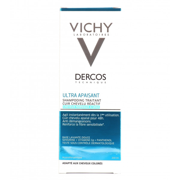 Vichy - Dercos Ultra Apaisant : Shampoo 6.8 Oz / 200 Ml