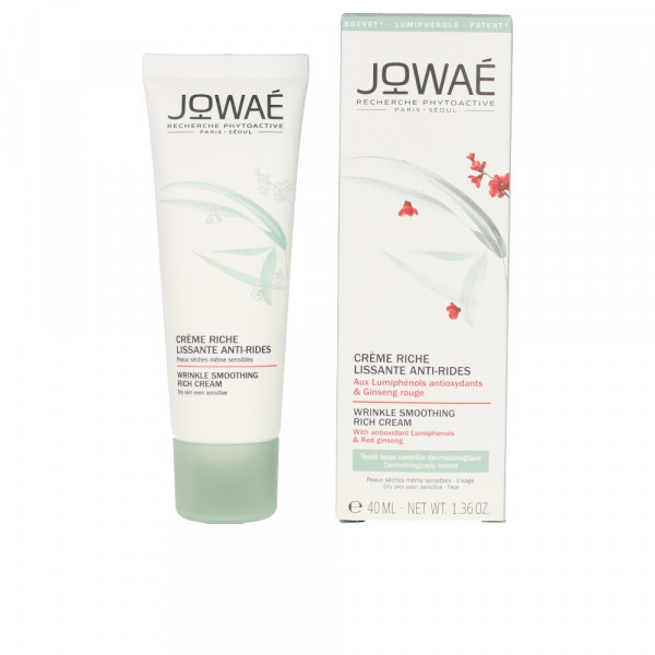 Jowaé - Crème Riche Lissante Anti-rides : Anti-ageing And Anti-wrinkle Care 1.3 Oz / 40 Ml