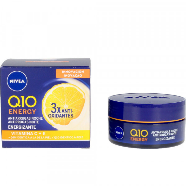 Nivea - Q10 Energy Antiarrugas Noche Energizante : Anti-ageing And Anti-wrinkle Care 1.7 Oz / 50 Ml