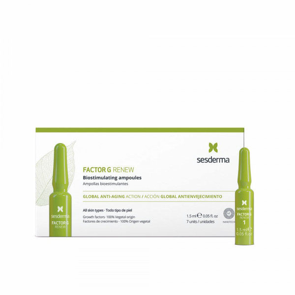 Factor G Renew Biostimulating Ampoules - Sesderma Pielęgnacja Przeciwstarzeniowa I Przeciwzmarszczkowa 10,5 Ml