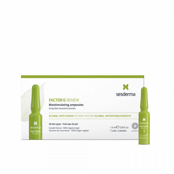 Sesderma - Factor G Renew Biostimulating Ampoules 10,5ml Trattamento Antietà E Antirughe