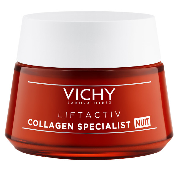 Lifactiv Collagen Specialist Nuit - Vichy Pielęgnacja Przeciwstarzeniowa I Przeciwzmarszczkowa 50 Ml