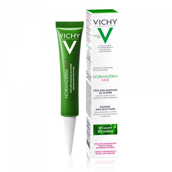 Vichy - Normaderm S.O.S Pâte Anti-Boutons Au Soufre 20ml Cura Anti-imperfezioni