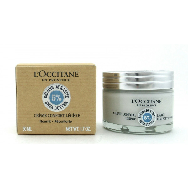 L'Occitane - Crème Confort Légère : Neck And Décolleté Care 1.7 Oz / 50 Ml