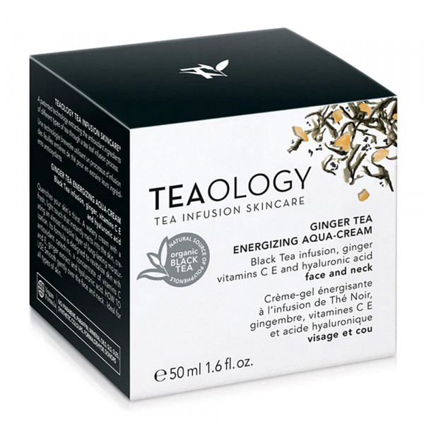 Ginger Tea Energizing Aqua-Cream - Teaology Pleje Af Hals Og Dekolleté 50 Ml