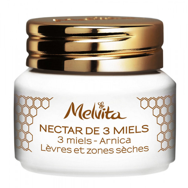 Nectar De 3 Miels Lèvres Et Zones Sèches - Melvita Læbepleje 8 G