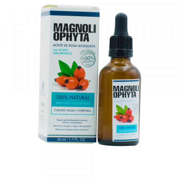 Magnoliophyta - Aceite De Rosa Mosqueta Con Acido Hialuronico 50ml Trattamento Idratante E Nutriente