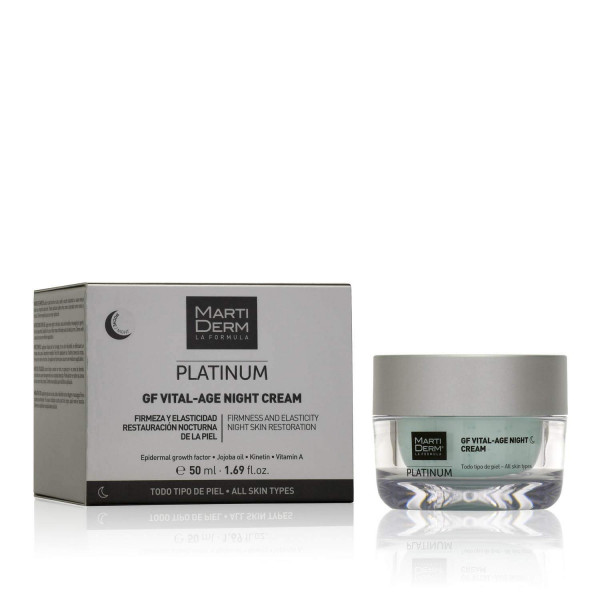 Martiderm - Platinum GF Vital-Age Night Cream 50ml Trattamento Idratante E Nutriente