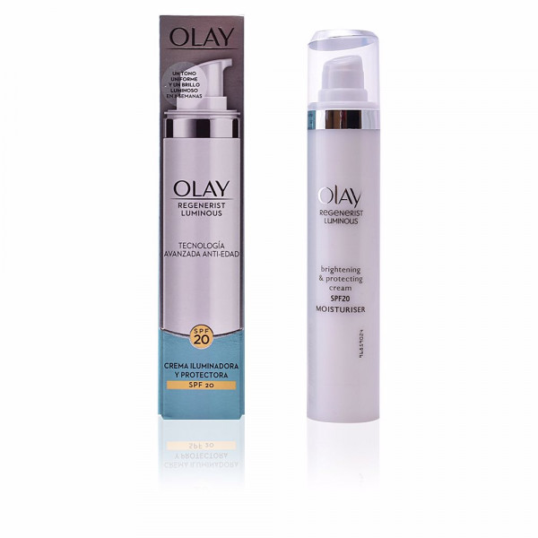 Olay - Regenerist Liminous Brightening & Protecting Cream SPF 20 Moisturiser : Moisturising And Nourishing Care 1.7 Oz / 50 Ml