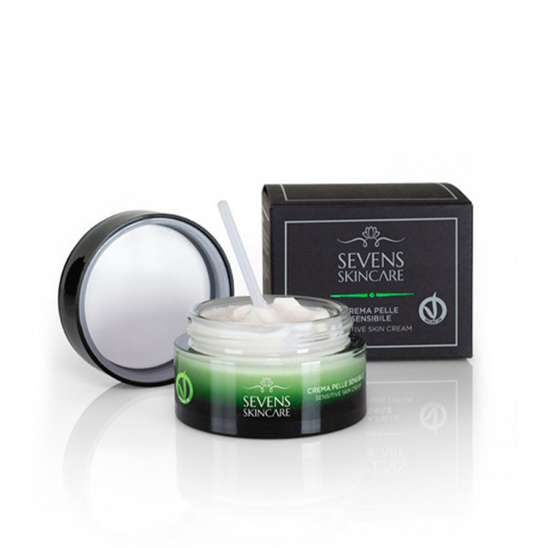 Sensitive Skin Cream - Sevens Skincare Fugtgivende Og Nærende Pleje 50 Ml