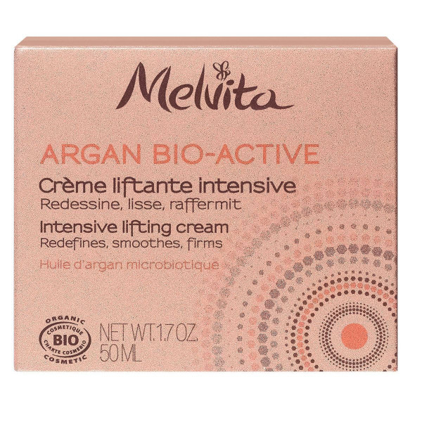 Argan Bio-Active Crème Liftante Intensive - Melvita Opstrammende Og Opstrammende Behandling 50 Ml