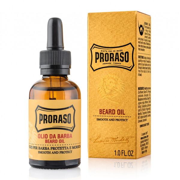 Proraso - Huile À Barbe Wood And Spice : Firming And Lifting Treatment 1 Oz / 30 Ml