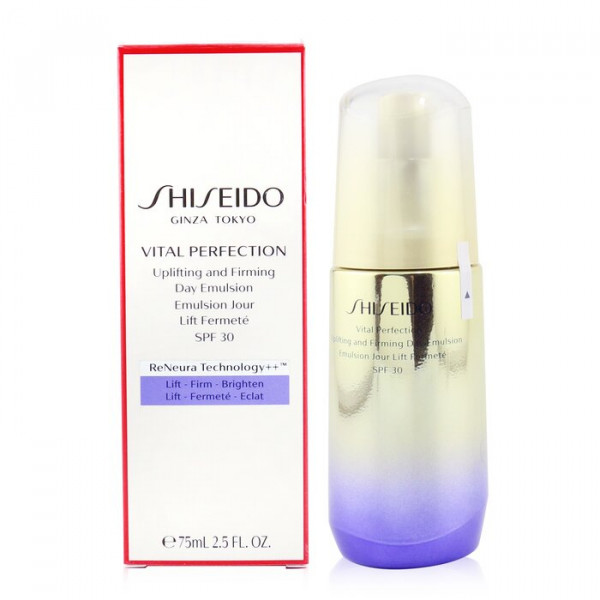 Vital Perfection Emulsion Jour Lift Fermeté SPF 30 - Shiseido Verstevigende En Liftende Behandeling 75 Ml