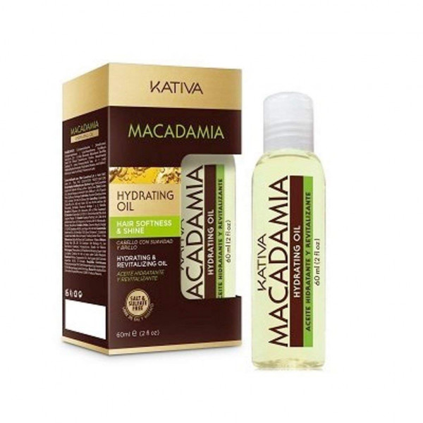 Macadamia Hydrating Oil - Kativa Hårvård 60 Ml