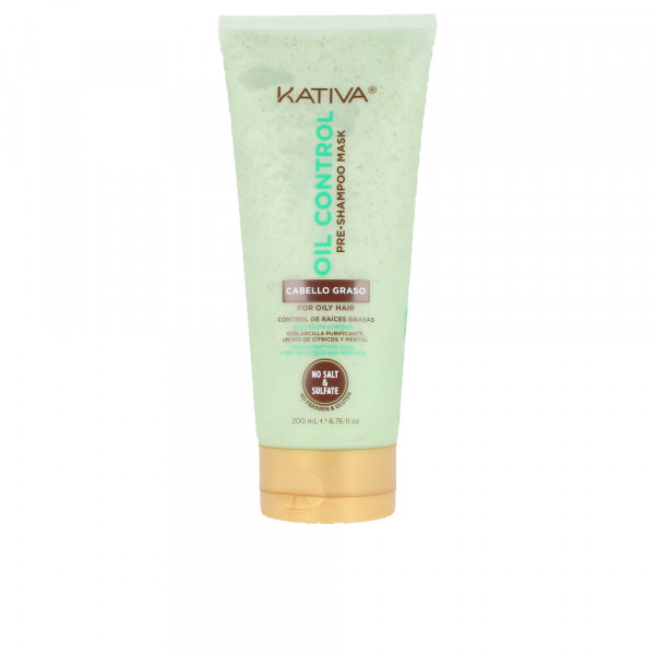Oil Control Pre-Shampoo Mask - Kativa Haarverzorging 200 Ml