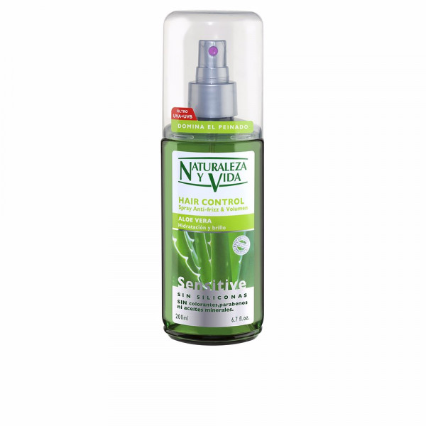 Hair Control Spray Anti-Frizz & Volumen - Naturaleza Y Vida Pielęgnacja Włosów 200 Ml