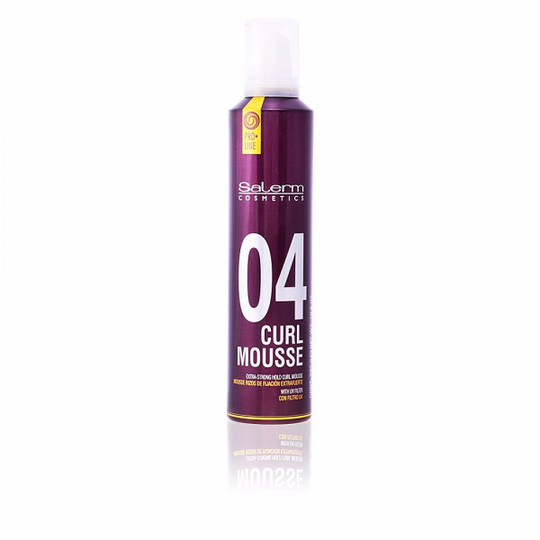 Curl Mousse 04 Extra-Strong Hold Curl Mousse - Salerm Haarverzorging 300 Ml