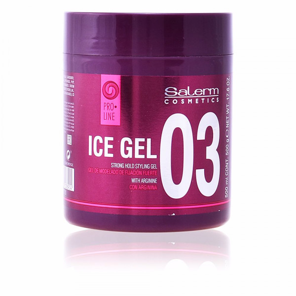 Ice Gel 03 Strong Hold Styling Gel - Salerm Haarpflege 500 Ml