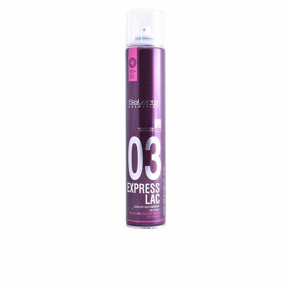 Express Lac 03 Ultra-Fast Hold Hairspray - Salerm Cuidado Del Cabello 650 Ml