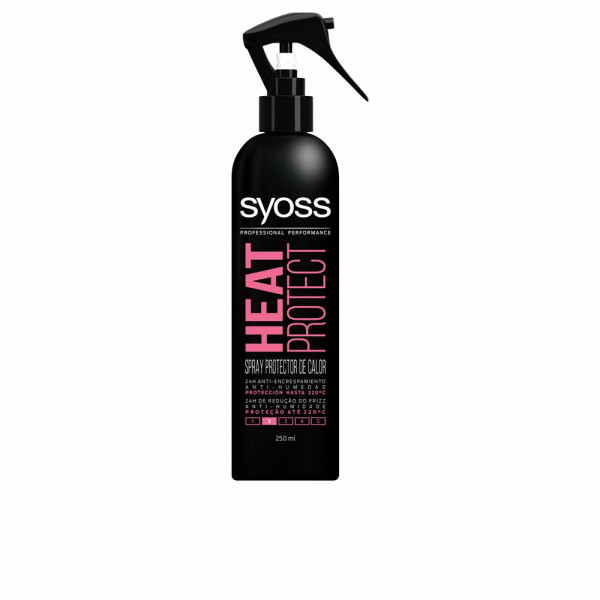 Heat Protect Spray Protecteur De Chaleur - Syoss Haarpflege 250 Ml