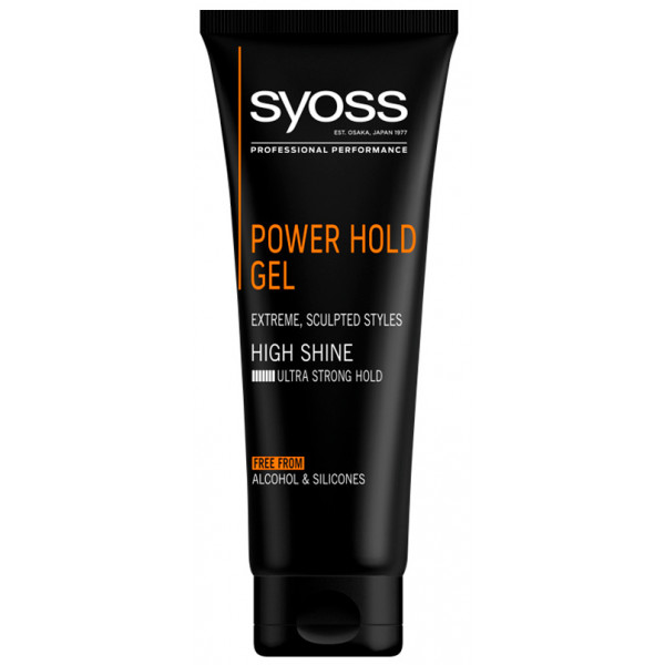 Syoss - Power Hold Gel High Shine 250ml Cura Dei Capelli