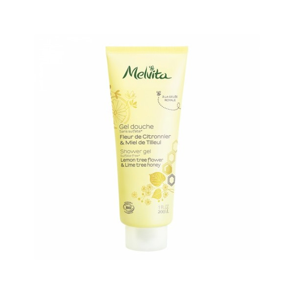 Fleur De Citronnier & Miel De Tilleul - Melvita Duschgel 200 Ml