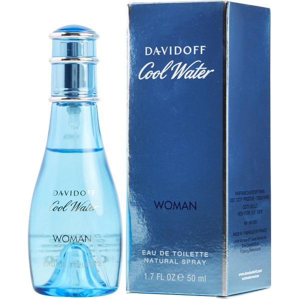 Cool Water Pour Femme - Davidoff Eau De Toilette Spray 50 ML