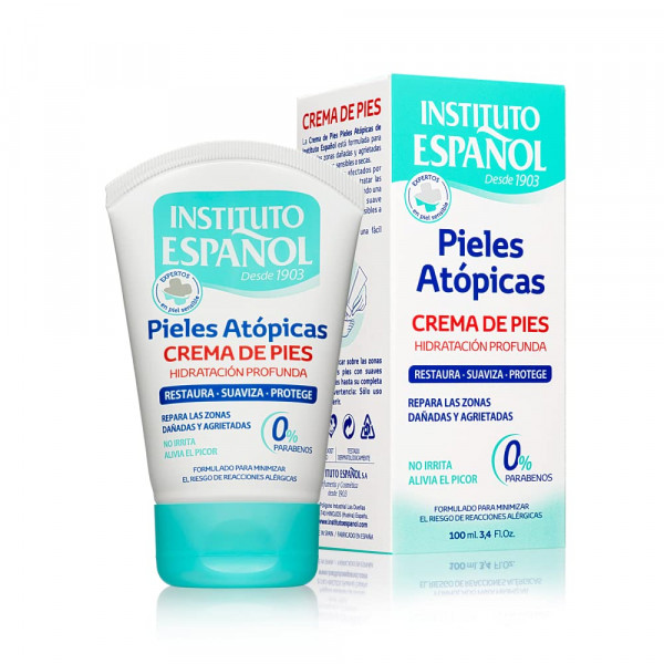 Instituto Español - Pieles Atópicas Crema De Pies 100ml Idratante E Nutriente