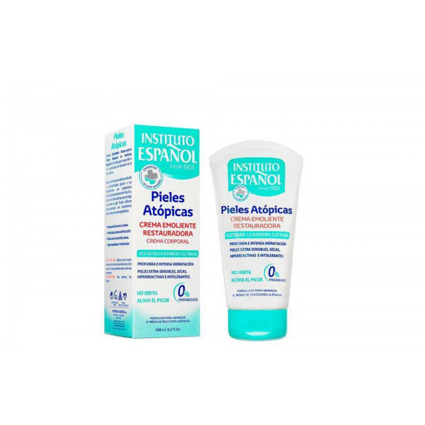 Pieles Atopicas Crema Emoliente Restauradora - Instituto Español Återfuktande Och Närande 150 Ml